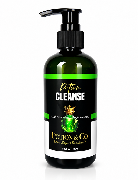 Crown Cleanse Detox Shampoo – Scalp Exfoliating Growth Cleanser